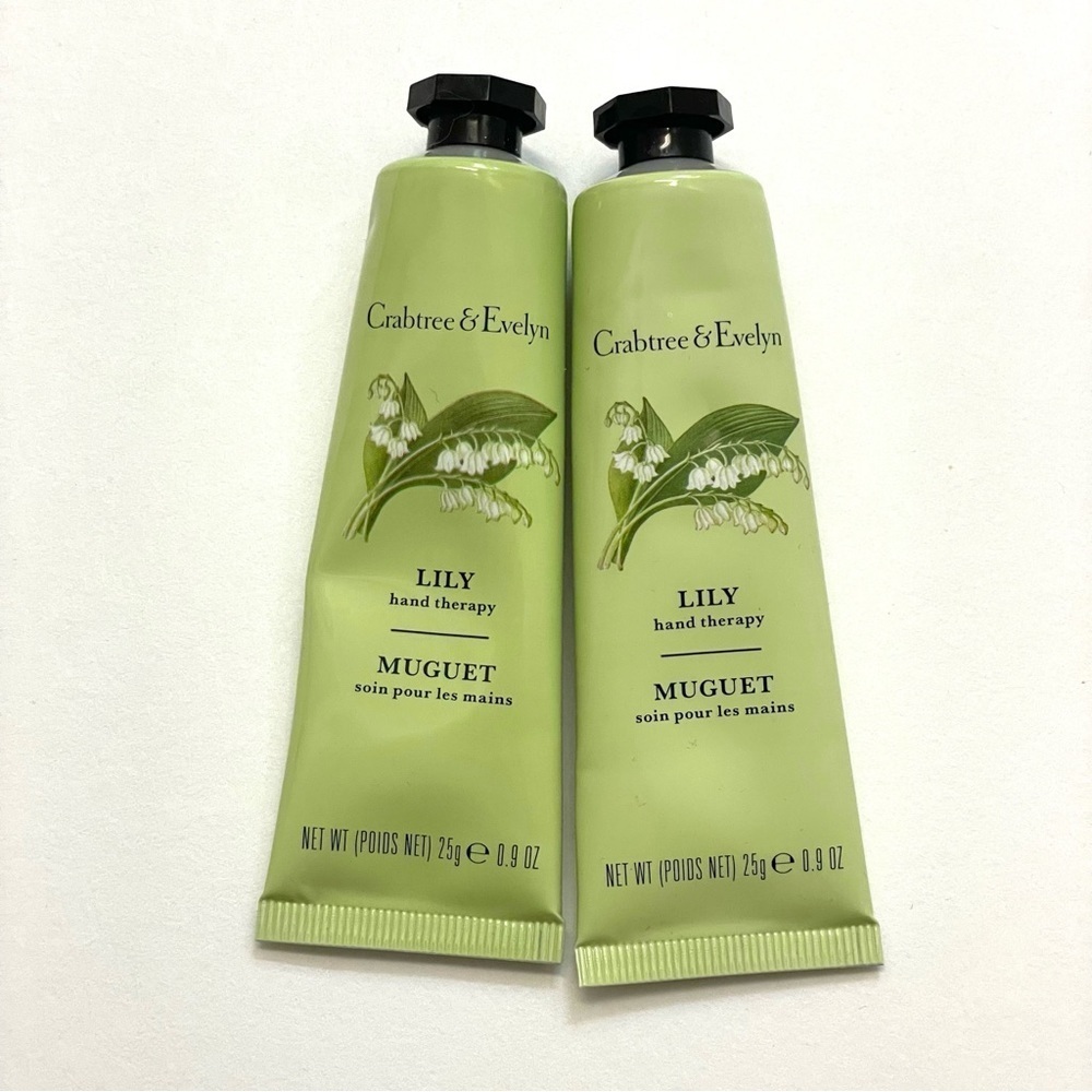 Crabtree & Evelyn Lily Hand Therapy .9 oz Travel Purse Size Lotion